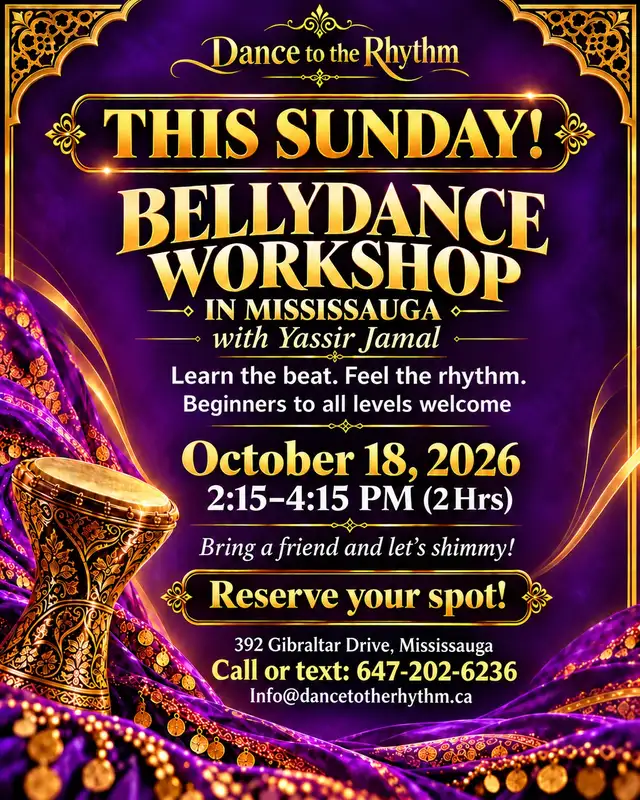 Bellydance Workshop with Yassir Jamal