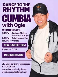 Learn to dance Salsa, Bachata and Cumbia