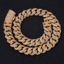 22MM Iced Out Prong Cuban Link Chain - Photo 10