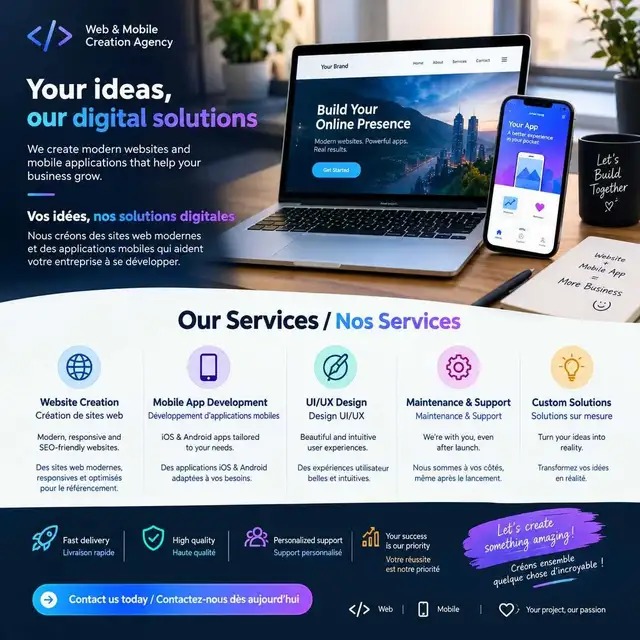 Professional Website for independent professionals | EN/FR