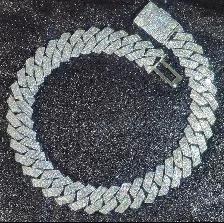 25MM Thick Iced Out Cuban Link Chains