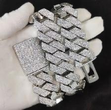 25MM Thick Iced Out Cuban Link Chains - Photo 4