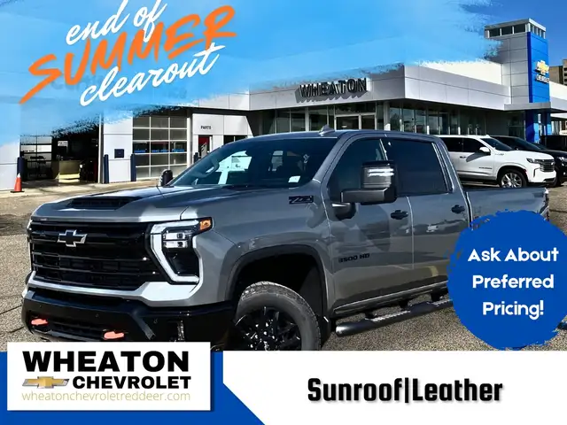 2026 Chevrolet Silverado 3500HD LTZ Leather|Heated & Cooled Seat