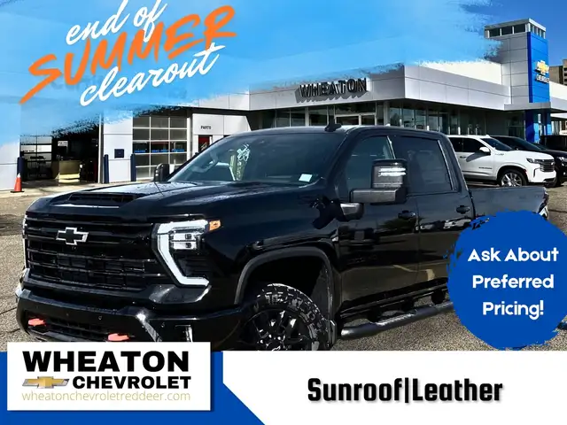 2026 Chevrolet Silverado 3500HD LTZ Leather|Heated & Cooled Seat