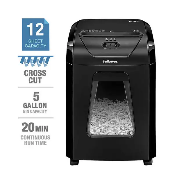 Fellowes Powershred 1200c Paper Shredder