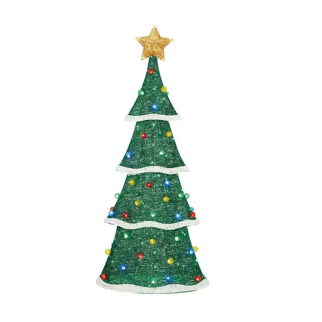 6' Glitter String Tree