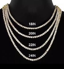Iced Out Tennis Chains - Photo 10