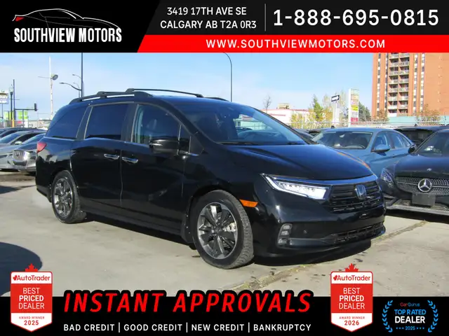 2022 Honda Odyssey 3.5L EX-L Res |8 Seater Leather | B.S.A | R.S