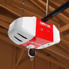 Craftsman 1-1/4HP Smart Garage Door Opener, Battery Backup and C - Photo 2