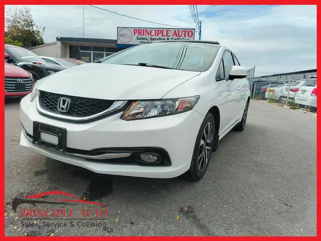 2013 Honda Civic EX 119KM CERTIFIED-WARRANTY