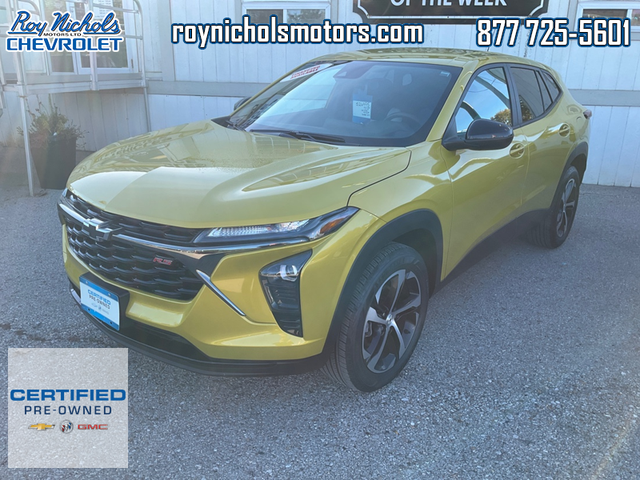 2025 Chevrolet Trax 1RS - One owner - Local - Ex-lease