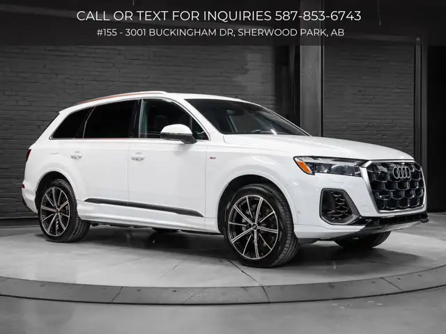 2026 Audi Q7 Progressiv | S-Line Package | Panoramic Sunroof