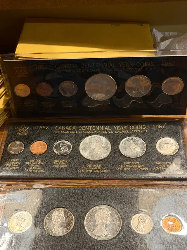 1967 Canada Mint uncirculated Silver Coin Sets