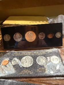 1967 Canada Mint uncirculated Silver Coin Sets - Photo 3