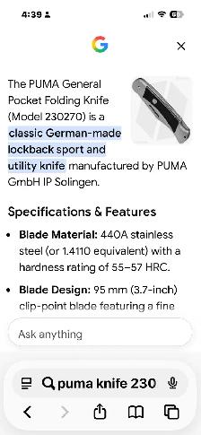 Puma 230270 Knife - Photo 6
