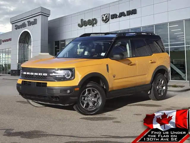 2021 Ford Bronco Sport Badlands 4x4 | NAV | LTHR INT