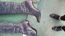 Womens Gianni Versace Vintage Runway Boots - Photo 2