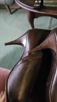 Womens  Charles David Vintage chocolate brown boots - Photo 5