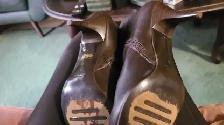 Womens  Charles David Vintage chocolate brown boots - Photo 7