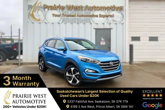 2016 Hyundai Tucson Premium AWD | Power Tailgate | Reverse Camer