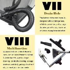 Commercial 60L Carpet Extractor 3-in-1 Floor Washer 053381 - Photo 5