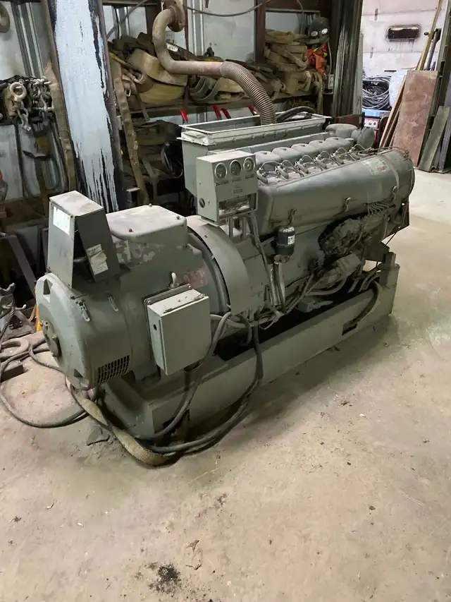 56kW diesel generator LOW HOURS