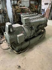 56kW diesel generator LOW HOURS