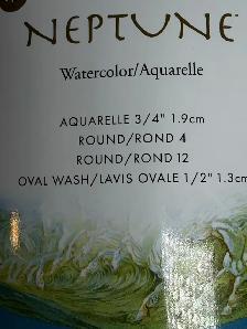 Princeton Neptune 4750 Watercolor Brush Set 4pc – Sealed - Photo 7
