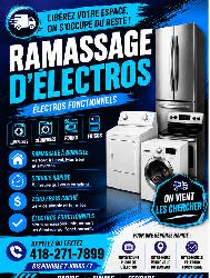 Ramassage Électroménagers