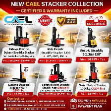 New CAEL Stacker Collection – Material Handling