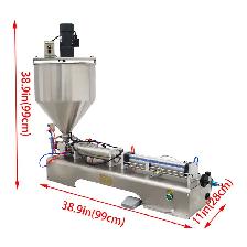 100-1000ml Paste Filler w/ Mixing Hopper 160433 - Photo 2