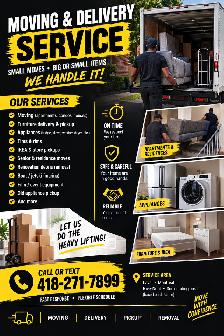 Moving  Apartments & Furniture Delivery