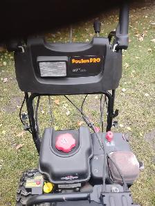 Snowblower Poulan Pro 11.5 HP 27' Cut - Photo 3