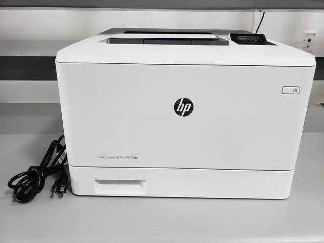 HP Color LaserJet Pro M452dn CF389A Color Duplex Printer ONLY 10