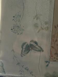 Alex and Zoe Twin Sheet Set - 100% Cotton - Butterfly - Photo 5