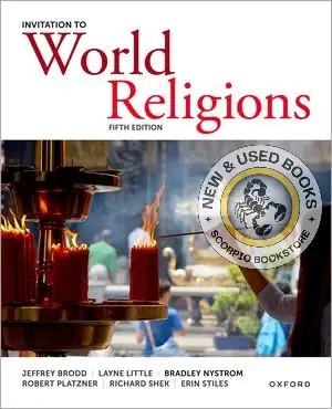 Invitation to World Religions 5th edition Brodd 9780197771341