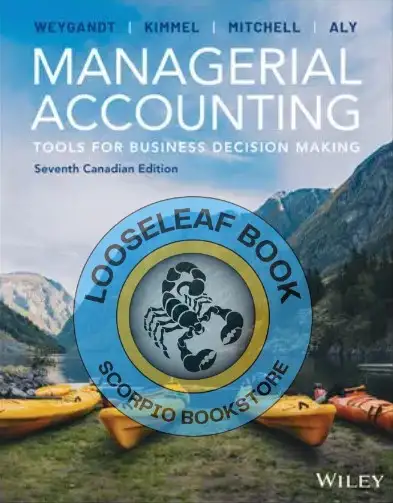 Managerial Accounting - Tools for Business 7E 9781394327355