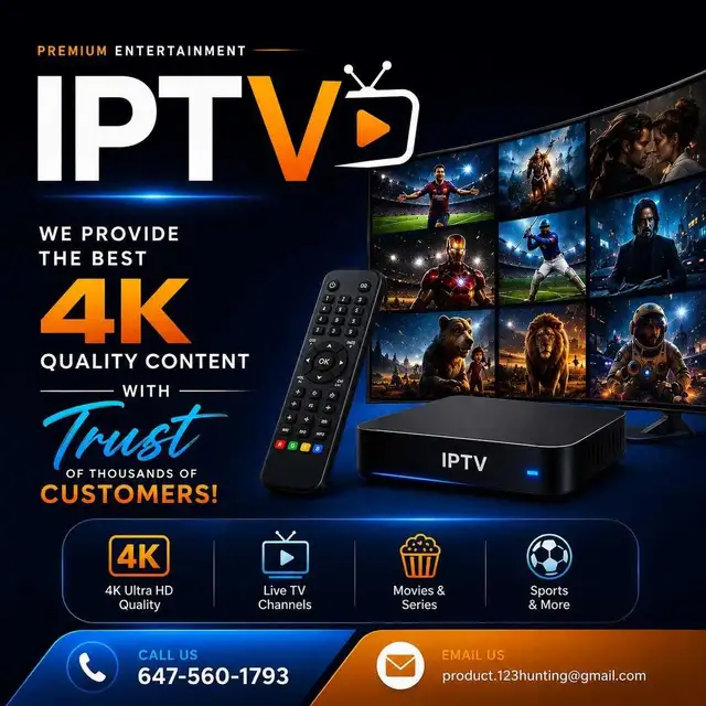 Trusted 4K ÏPTV Servers - Smooth & Stable