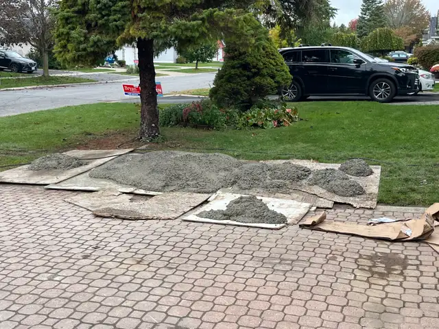 1 yard of free concrete