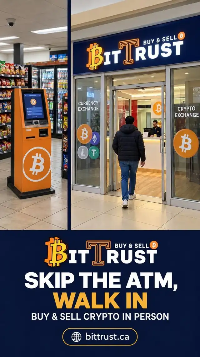 Buy Bitcoin with Cash in Toronto - Walk-In Desk