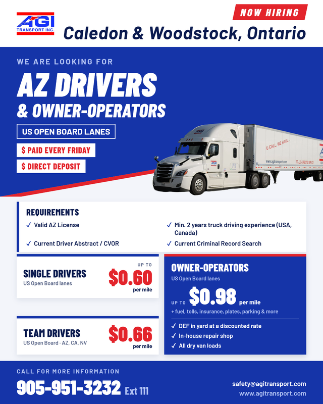 Hiring AZ Drivers Solo and Teams!!