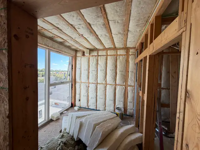 Hire hourly contract poly and insulation installer