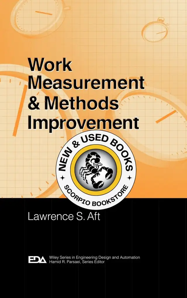 Work Measurement and Methods Improvement Aft 9780471370895