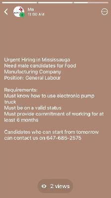 General Labour