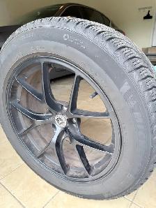 Michelin 235/55R19 Winter Tires with Mercedes-Benz Rims