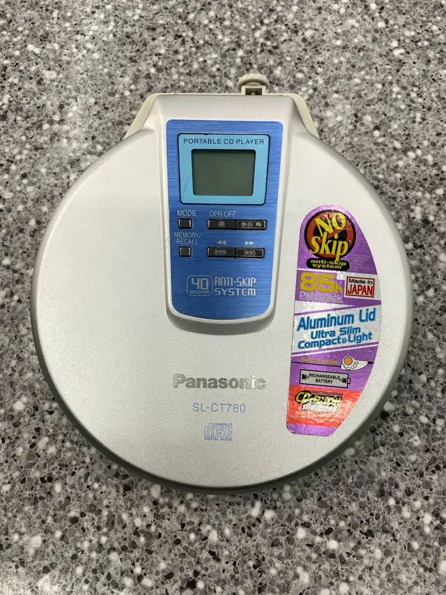 Panasonic SL-CT780 Portable CD Player