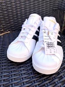 Adidas Streettalk Sneakers - Men's 10 - White/Black - New - Photo 3