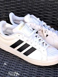 Adidas Streettalk Sneakers - Men's 10 - White/Black - New - Photo 8