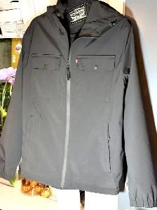 Levi's Hooded Softshell Jacket - Men's Large - Black - New - Photo 6