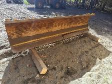 HLA 4000 12 ft Backhoe Angle Plow — Case Quick Attach - Photo 2